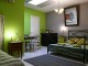 Camera verde: una spaziosa camera famigliare che profuma di mare